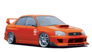 GDB Impreza models C, D, and E【STREET Version】