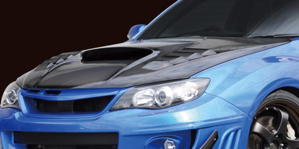 IMPREZA WRX Sti GVB/GVF型ボンネット